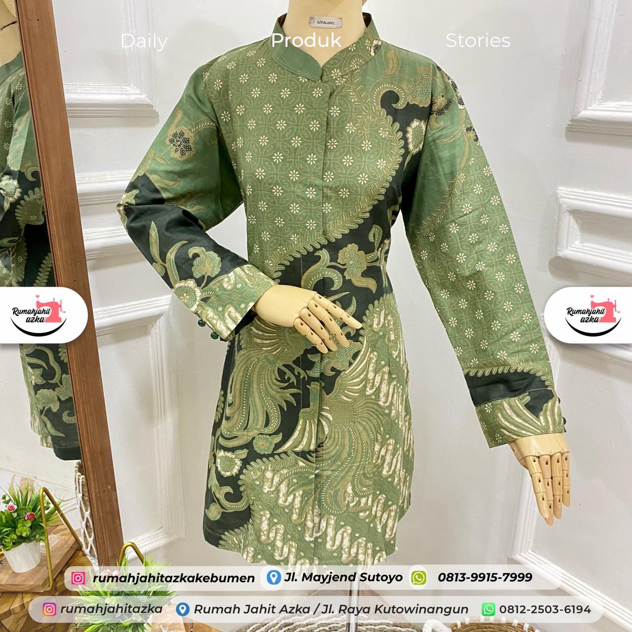 Jahit Seragam Batik Pemdes Rumah Jahit Azka