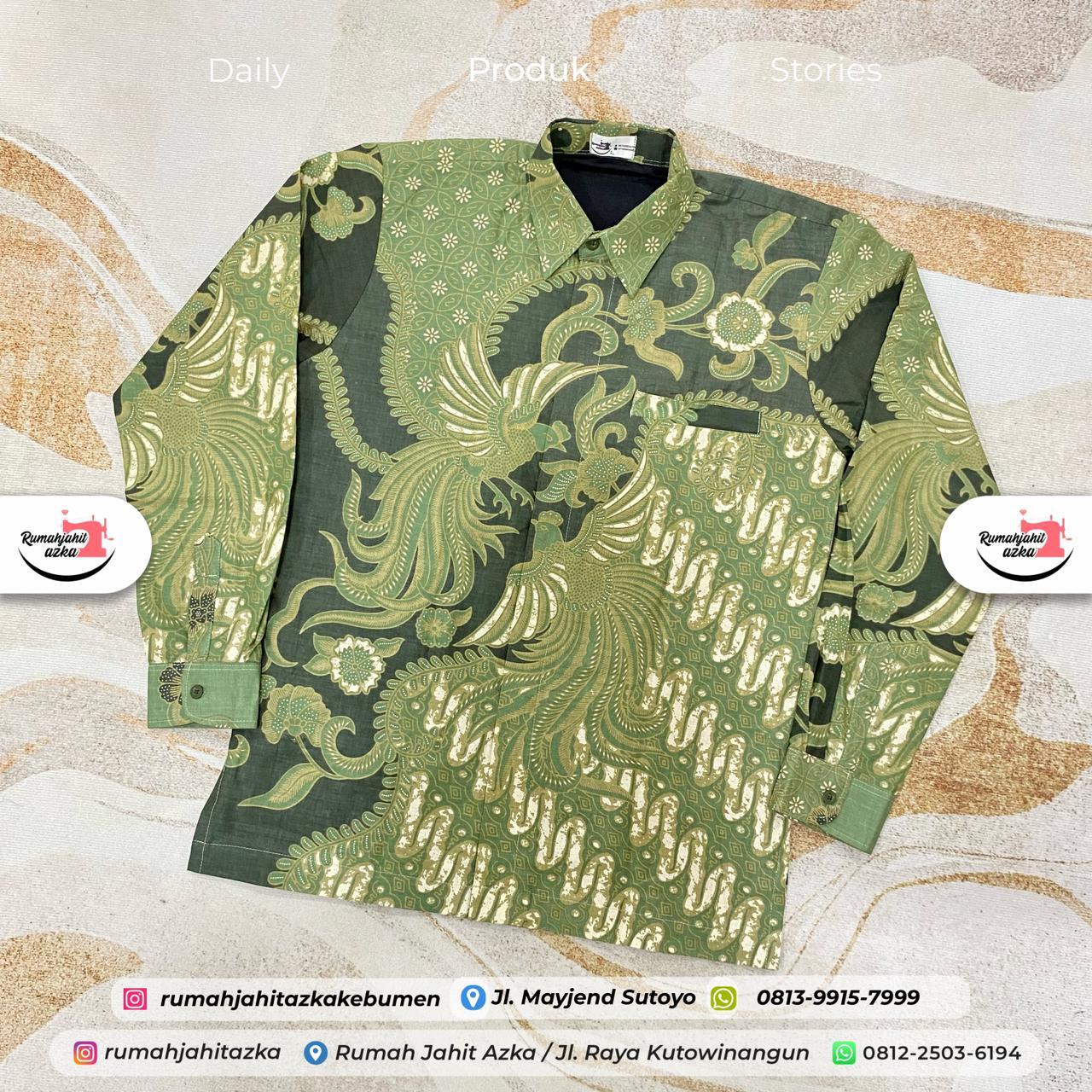 Jahit Seragam Batik Pemdes Rumah Jahit Azka