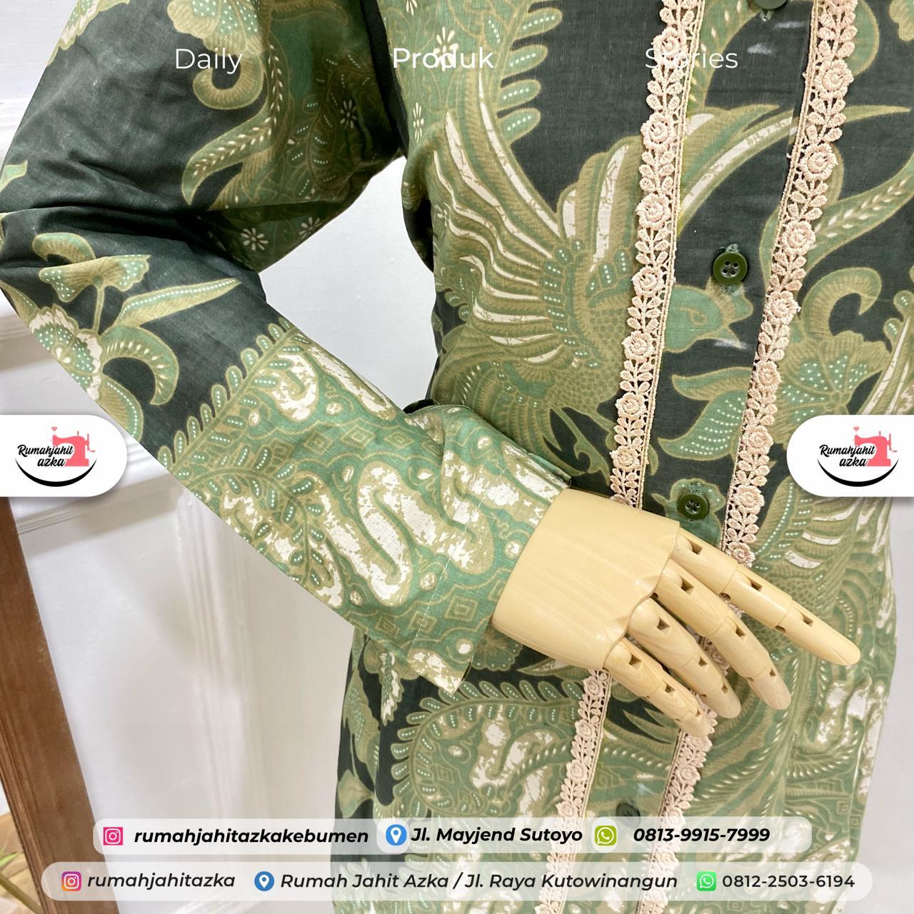 Jahit Seragam Batik Pemdes Rumah Jahit Azka