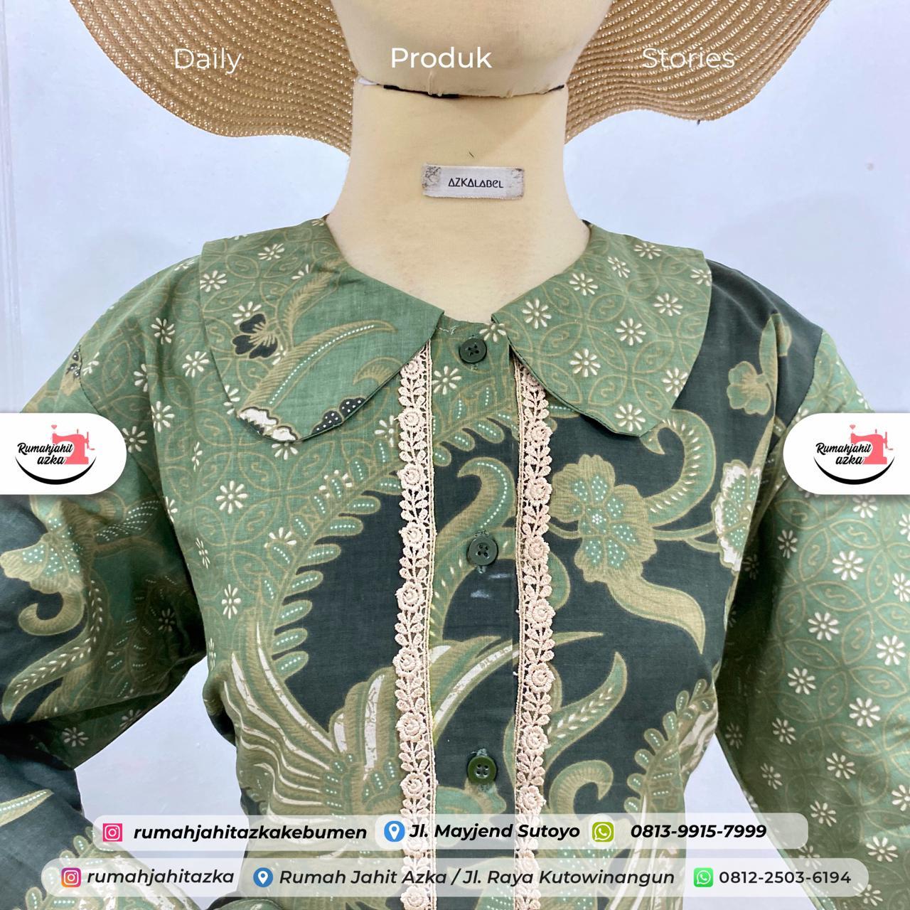 Jahit Seragam Batik Pemdes Rumah Jahit Azka