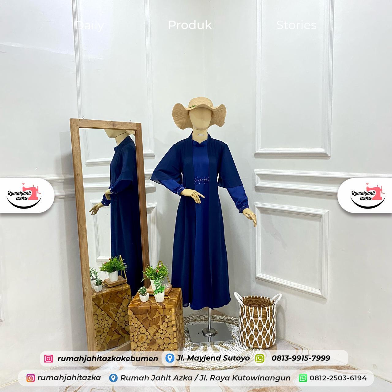 Jahit Baju Sarimbit Lebaran Keluarga Rumah Jahit Azka