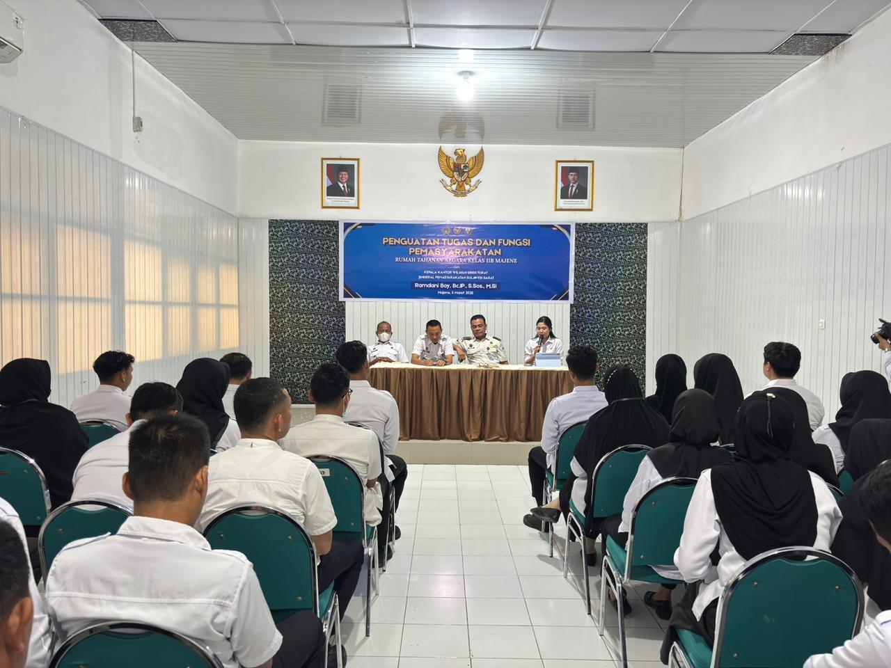 Rutan Majene Perkuat Profesionalisme dan Kinerja Pegawai