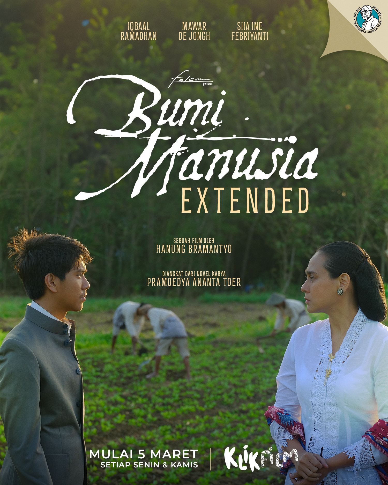Menjelang Lebaran 2026, Falcon Pictures Hadirkan Bumi Manusia Extended di KlikFilm