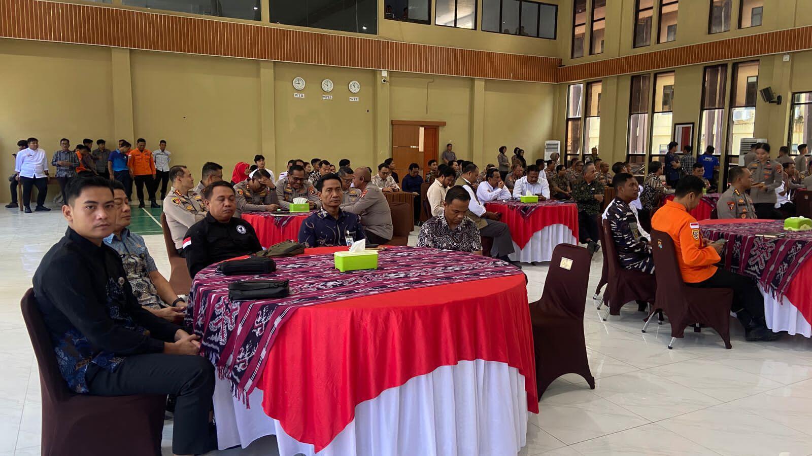 Kepala Rutan Mamuju Ikuti Rakor Lintas Sektoral Di Polda Sulbar
