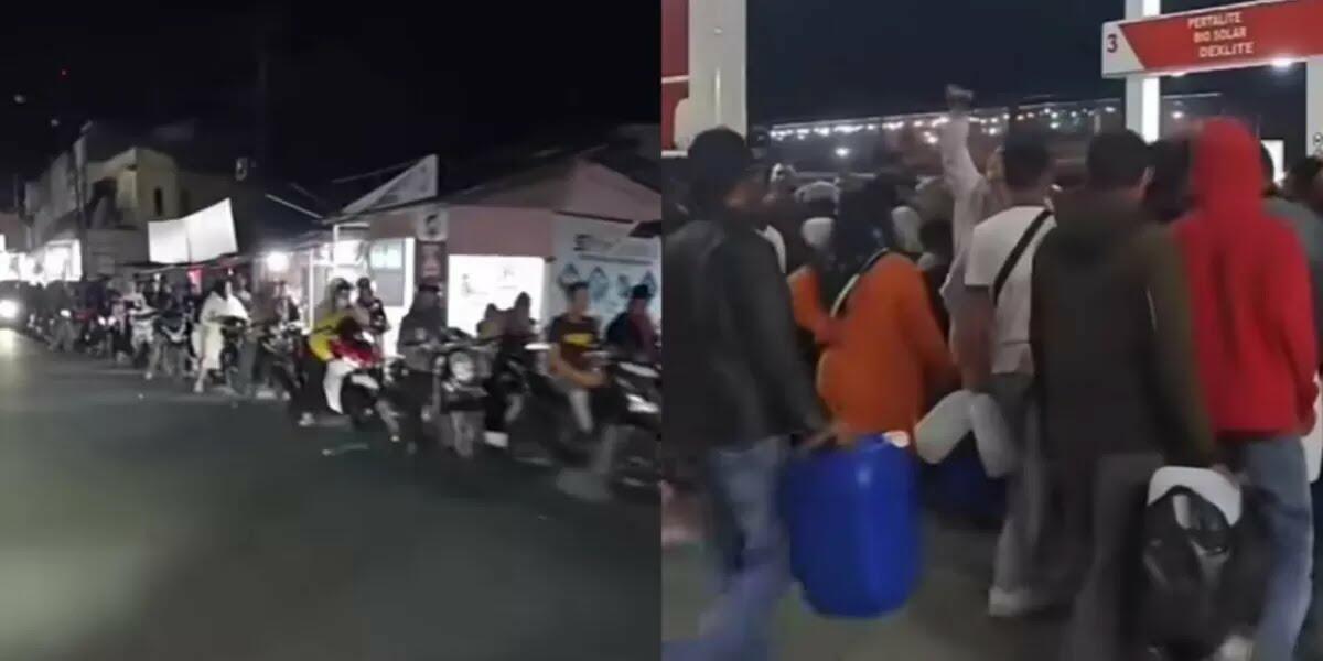 Gara-gara Omongan BAHLIL, Warga Aceh Serbu SPBU Borong BBM! Panic Buying?