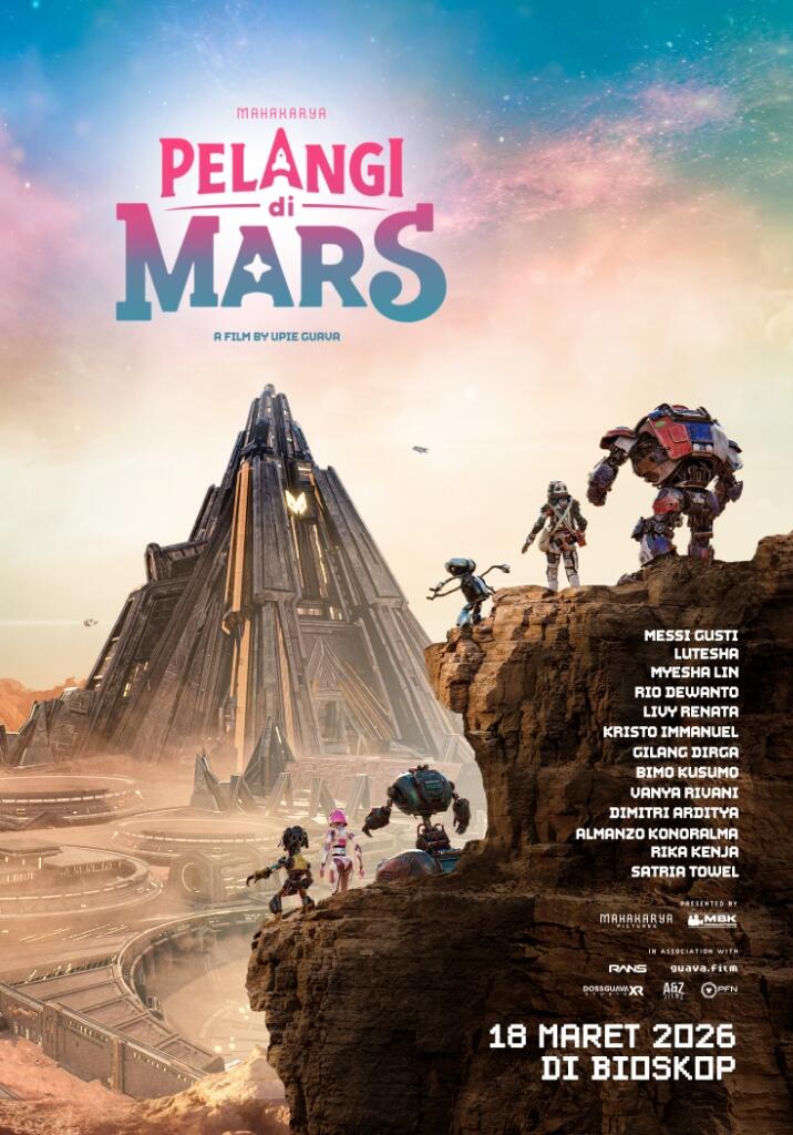 Jelang Tayang Lebaran 2026, Pelangi di Mars Rilis Poster Nerotek