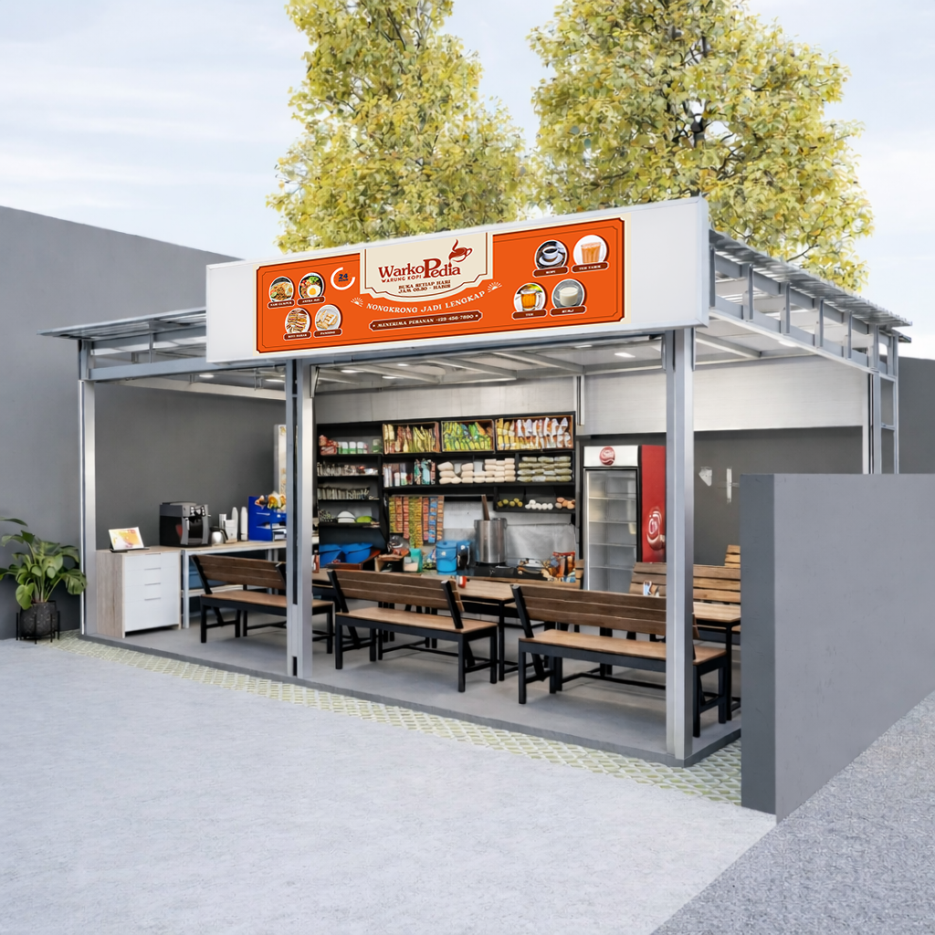 Warkopedia: Peluang Bisnis Franchise Warkop Kekinian dengan Sistem Siap Jalan