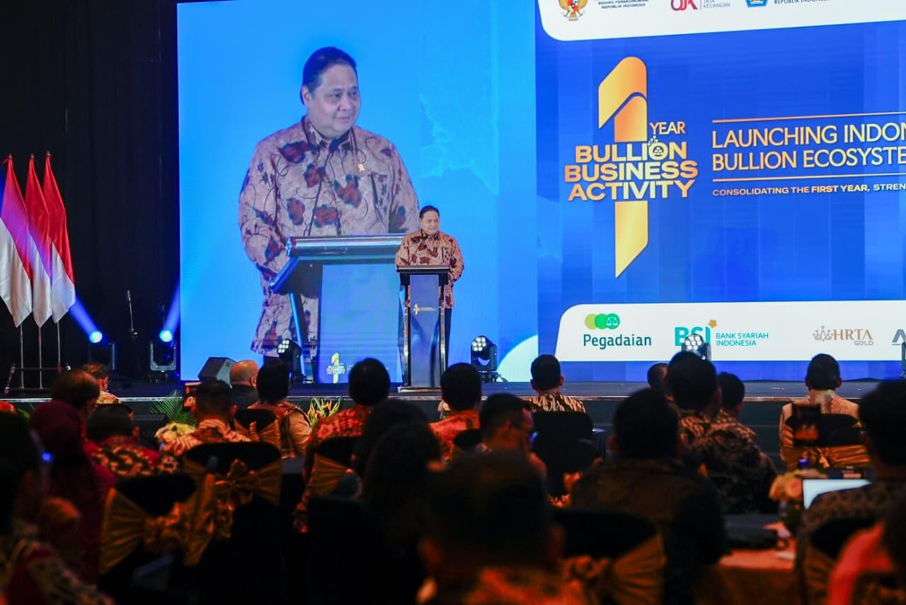 Menko Airlangga: Ekosistem Bank Emas Bisa Dorong Ekonomi RI