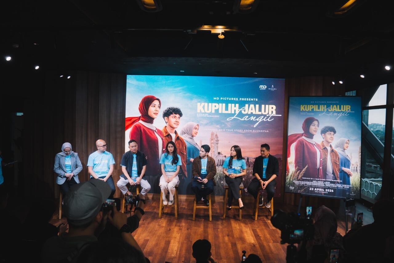 MD Pictures Rilis Poster "Kupilih Jalur Langit":