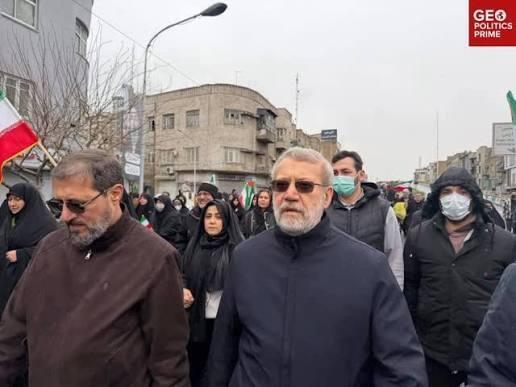 WAR ON IRAN. Memburu Larijani