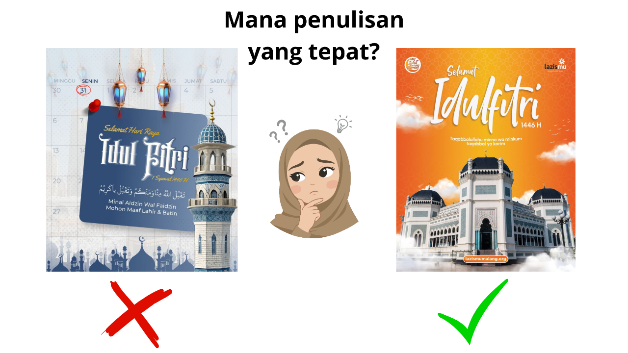 Menjelang Lebaran: Pastikan Penulisan &lsquo;Idulfitri&rsquo; yang Tepat!