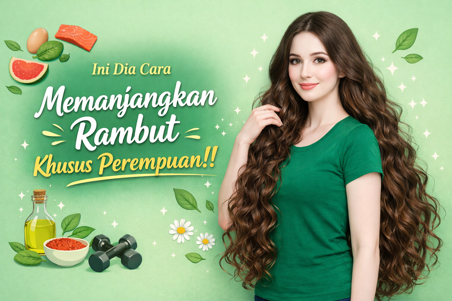 Ini Dia Tips Memanjangkan Rambut Untuk Perempuan, Baca Gan!!