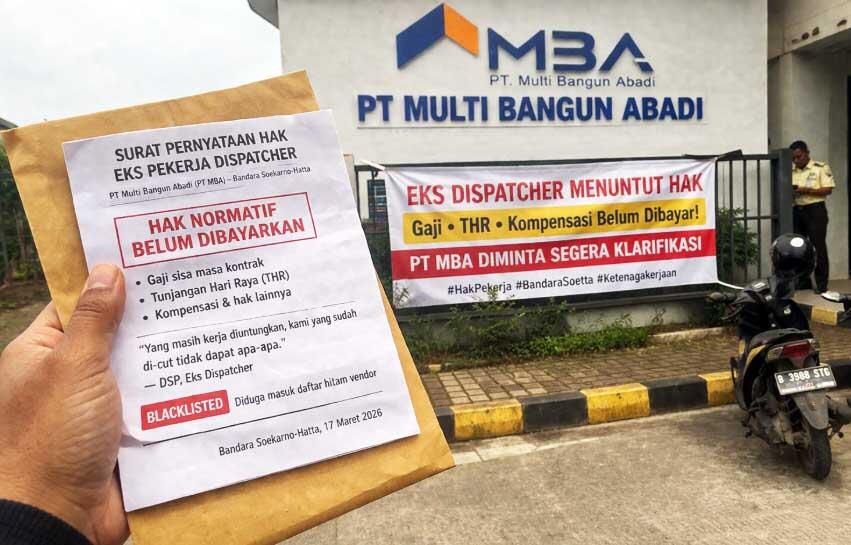 Eks Dispatcher Bandara Soetta Ngaku Gaji &amp; THR Tak Dibayar, Perusahaan Bungkam