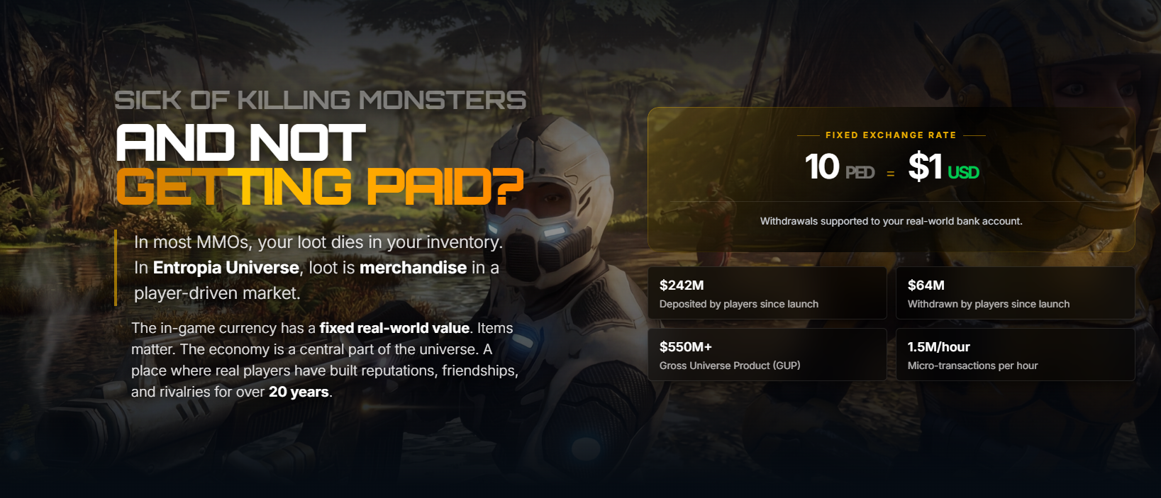 Cuan Main Entropia Universe Tanpa Deposit? Bisa! Ini Cara F2P Dapet PED