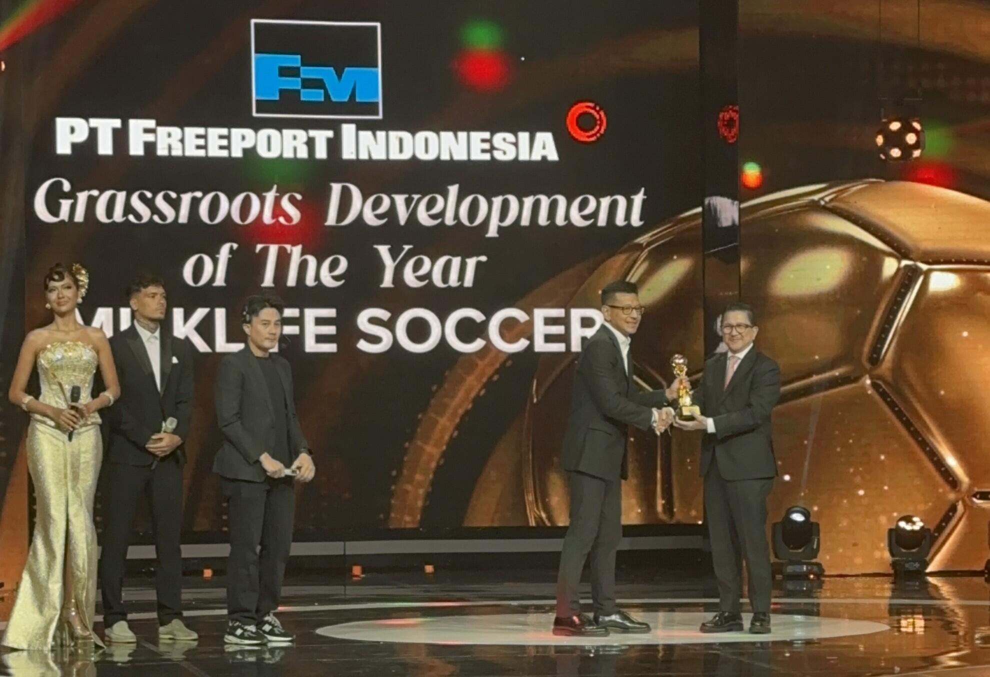 MLSC Raih Grassroots Development Program of The Year di PSSI Awards
