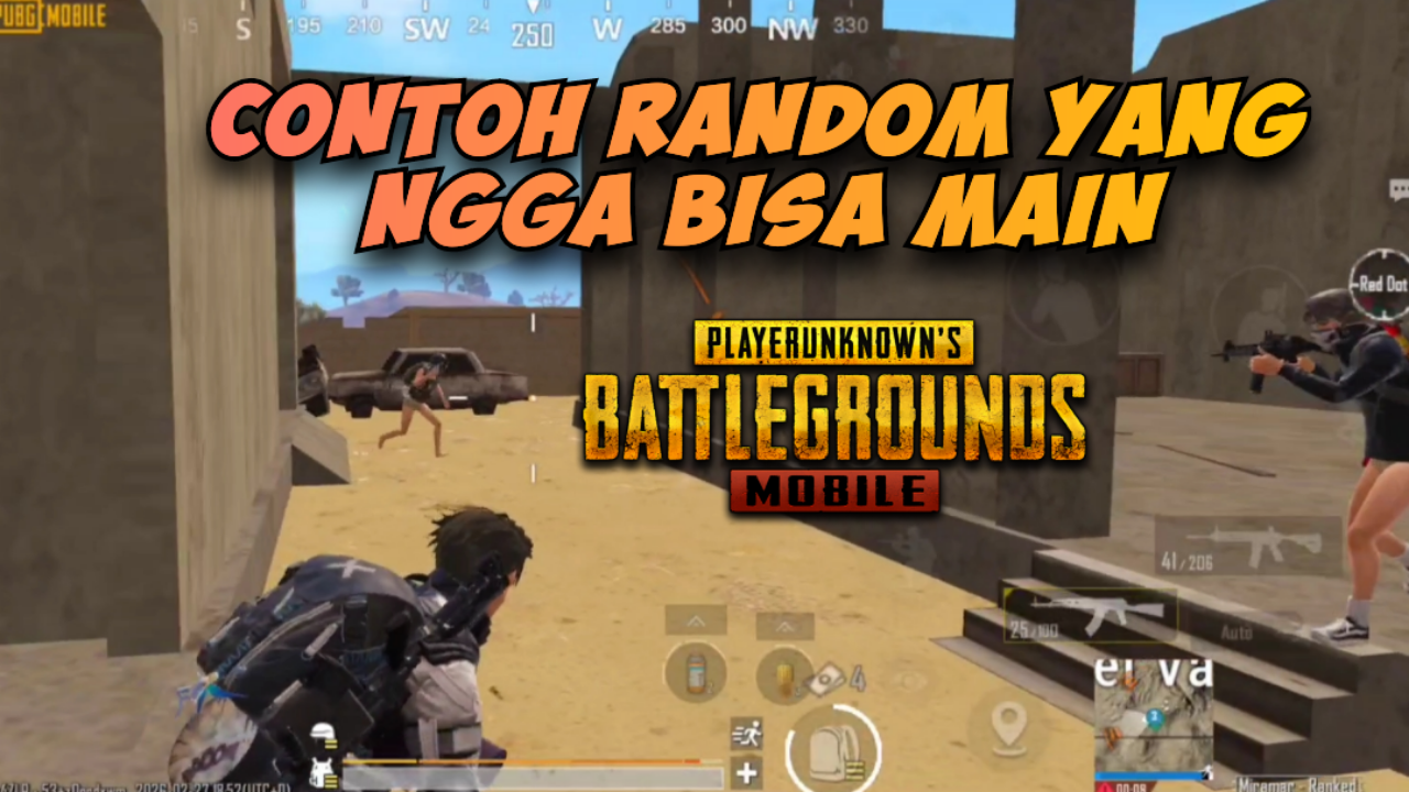 [Video] Contoh Random Yang Ngga Bisa Main - PUBG MOBILE