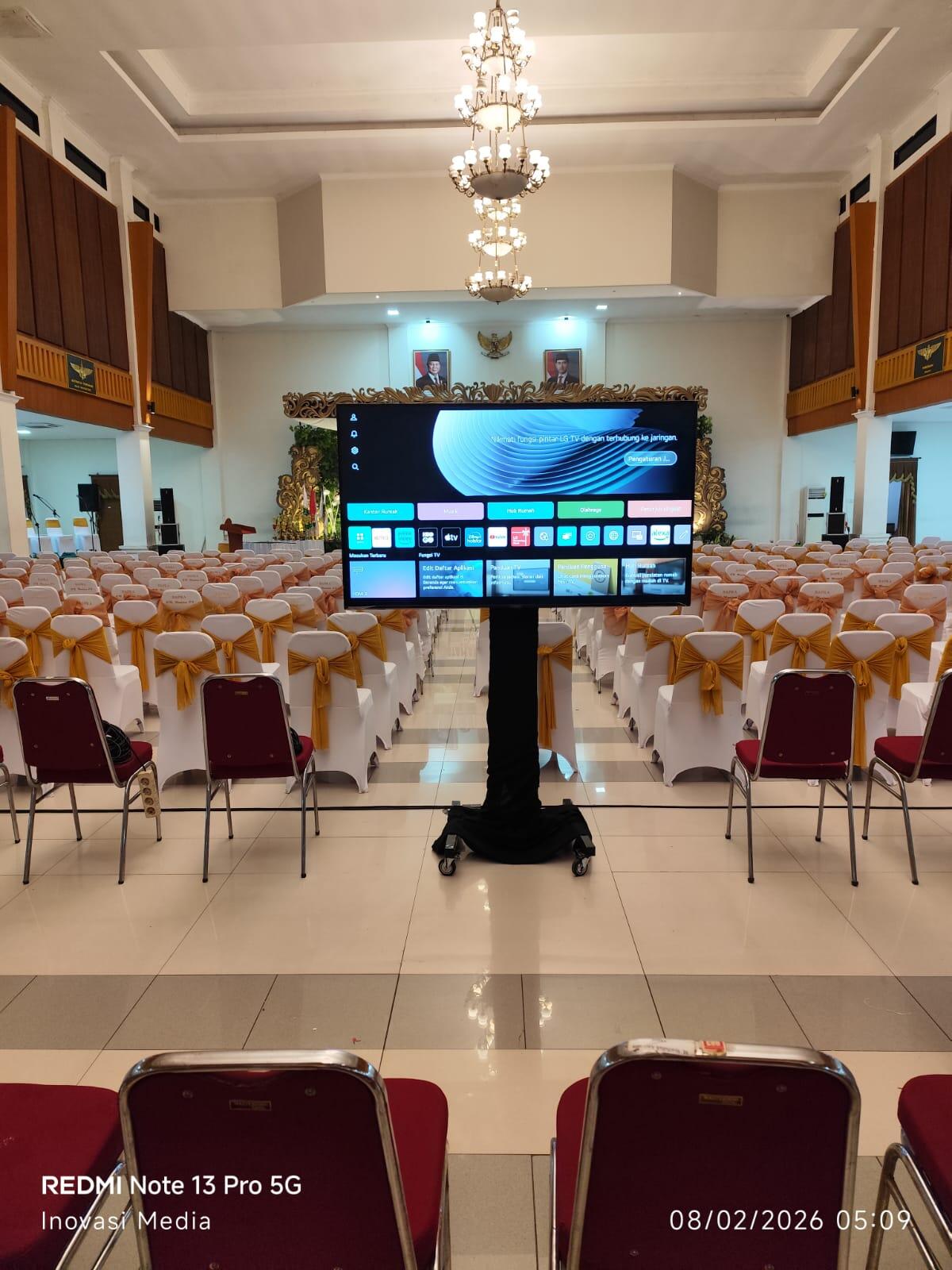 Sewa TV LED Profesional untuk Event Pilihan Ukuran Lengkap Harga Terjangkau