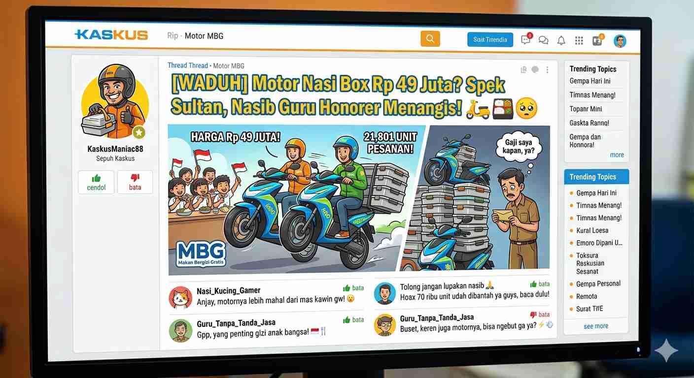 Penampakan Motor MBG Seharga 49 Juta, Netizen Auto Elus Dada!