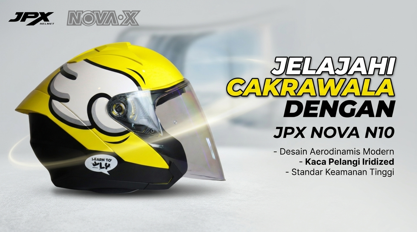 JPX Nova X "Learn to Fly": Perpaduan Gaya Street Modern
