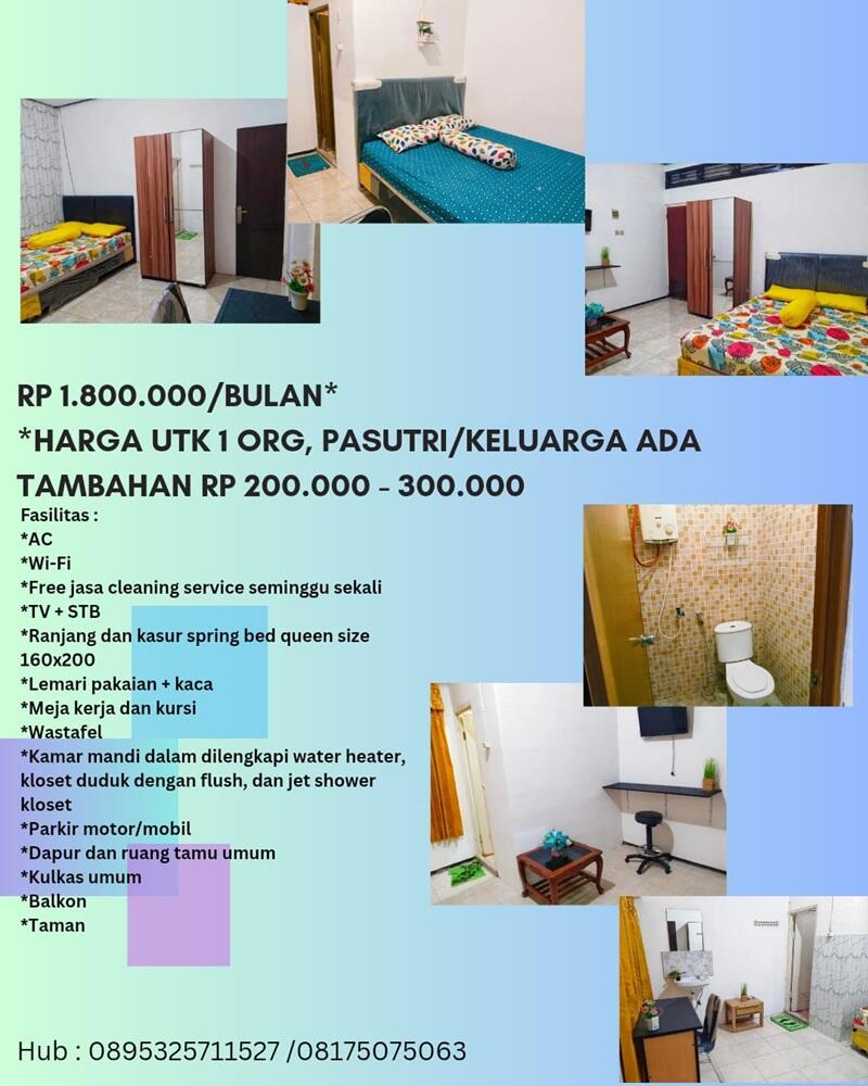 Kost Dekat Tunjungan Plaza Surabaya, The Central Mall, BG Junction, Kampus UWKS