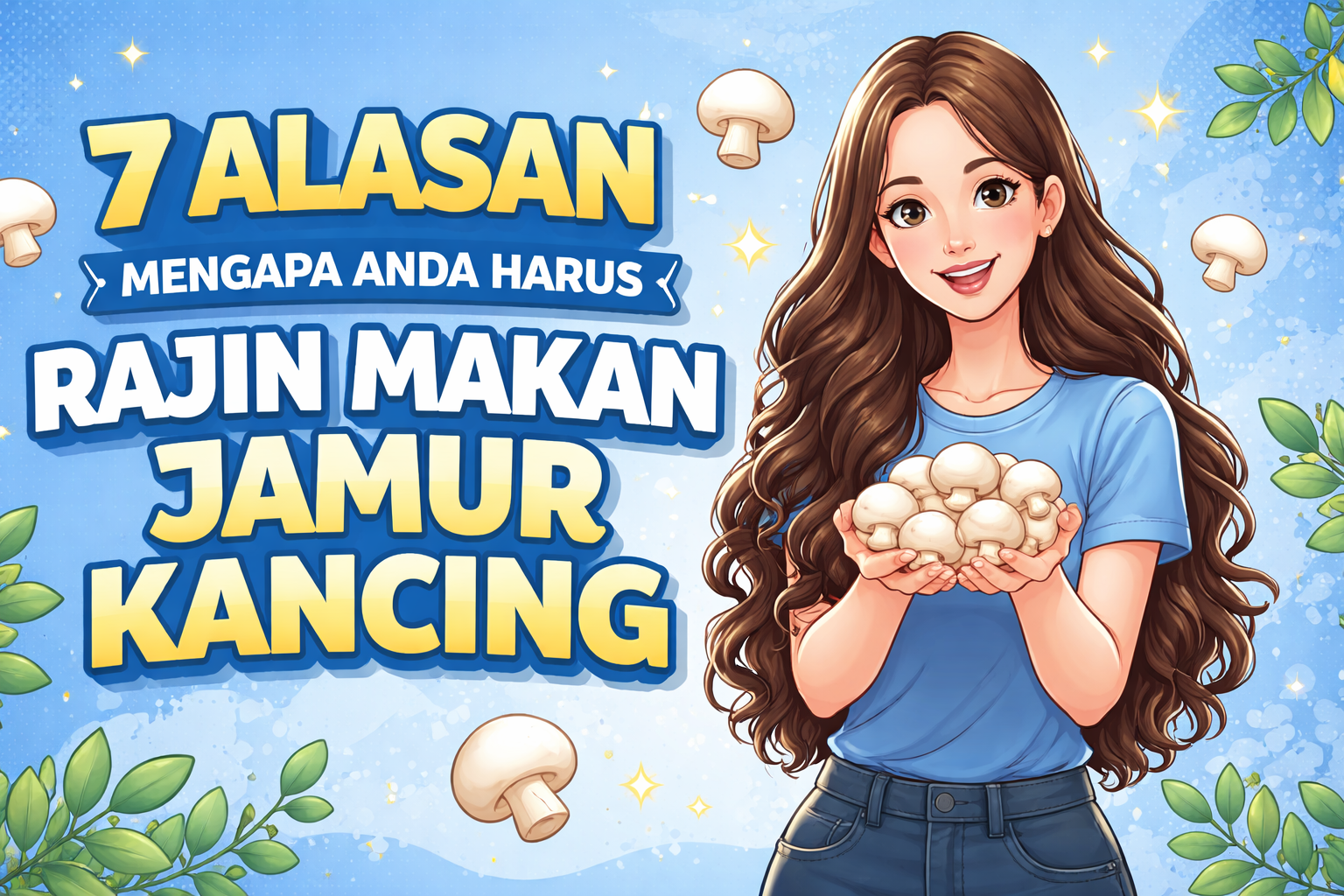 7 Alasan Mengapa Anda Harus Rajin Makan Jamur Kancing