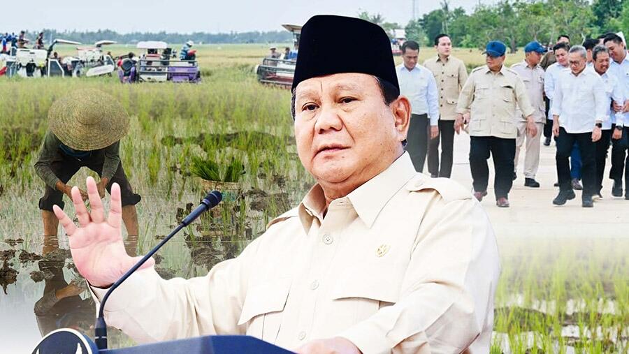 Era Prabowo: Petani Makin Sejahtera, Stok Beras Kian Melimpah