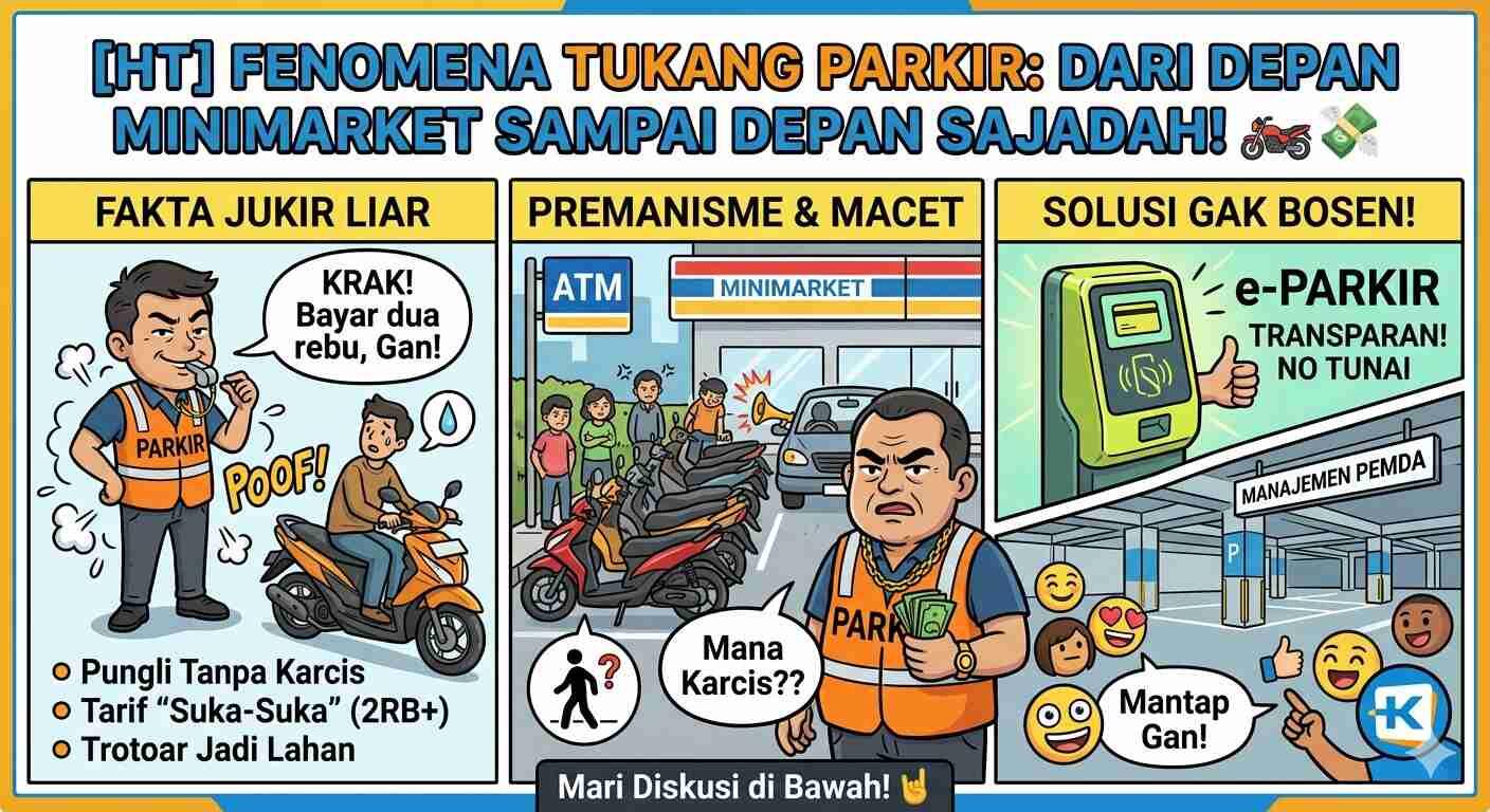 Fenomena Tukang Parkir: Dari Depan Minimarket Sampai Masjid