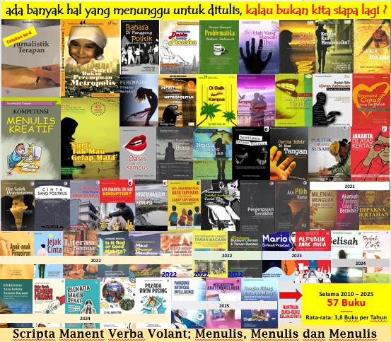 Kenapa Syarifudin Yunus Menulis Buku?