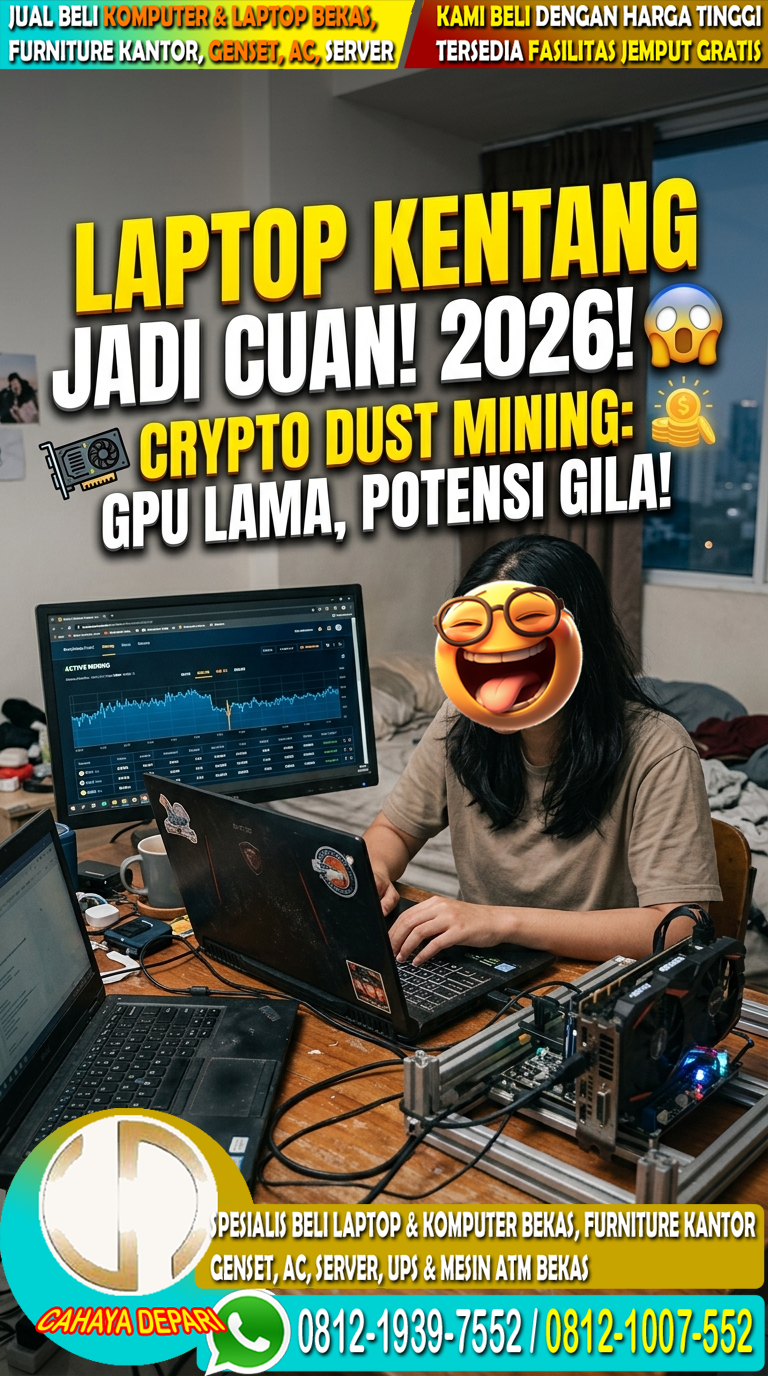 Ide Bisnis/Usaha Baru. Crypto Dust Mining