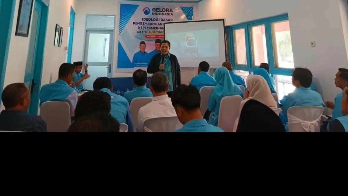 Kader Gelora NTB Didorong Perkuat Ideologi, Targetkan Indonesia Jadi Kekuatan Dunia