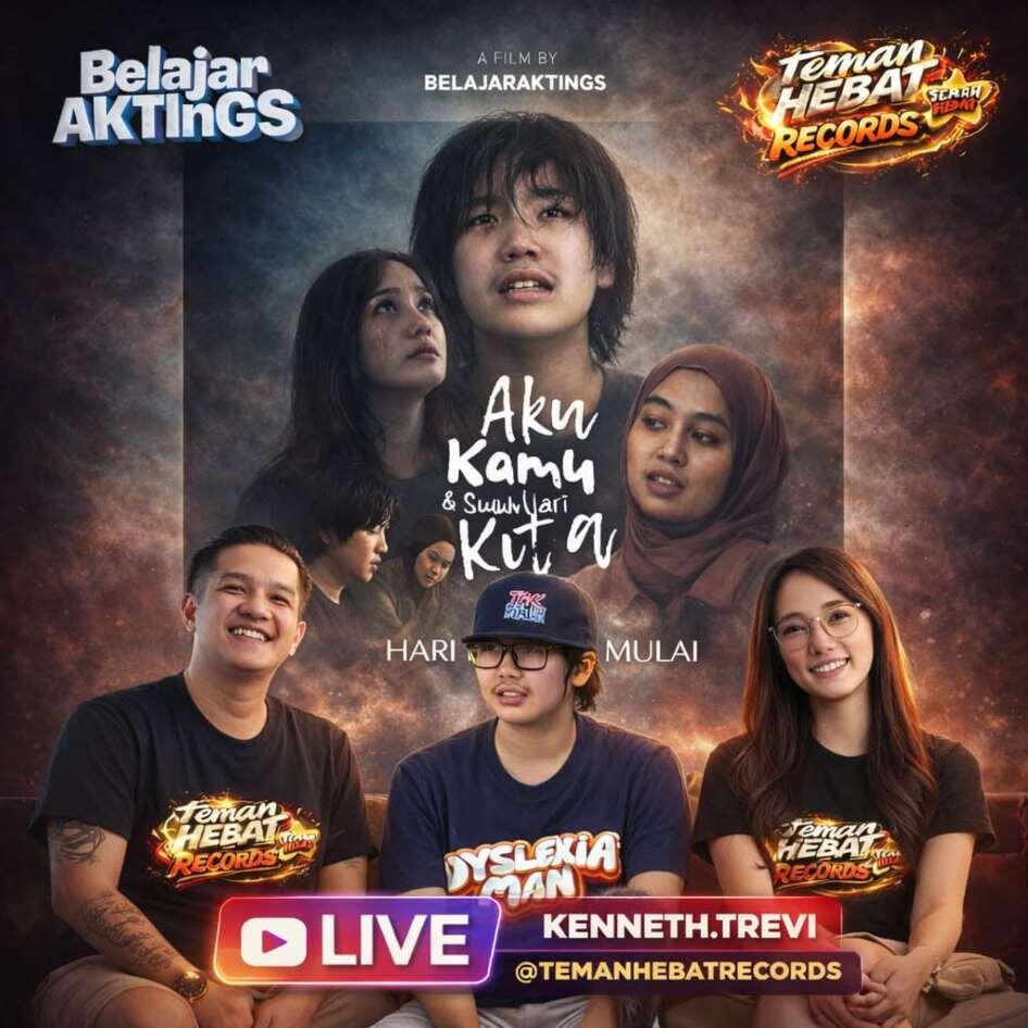 “Aku Kamu dan Suatu Hari Kita” Angkat Kisah Dyslexia Kenneth Trevi
