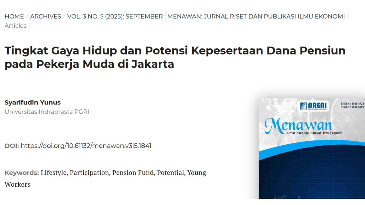 Penelitian Dana Pensiun Masih Terbatas