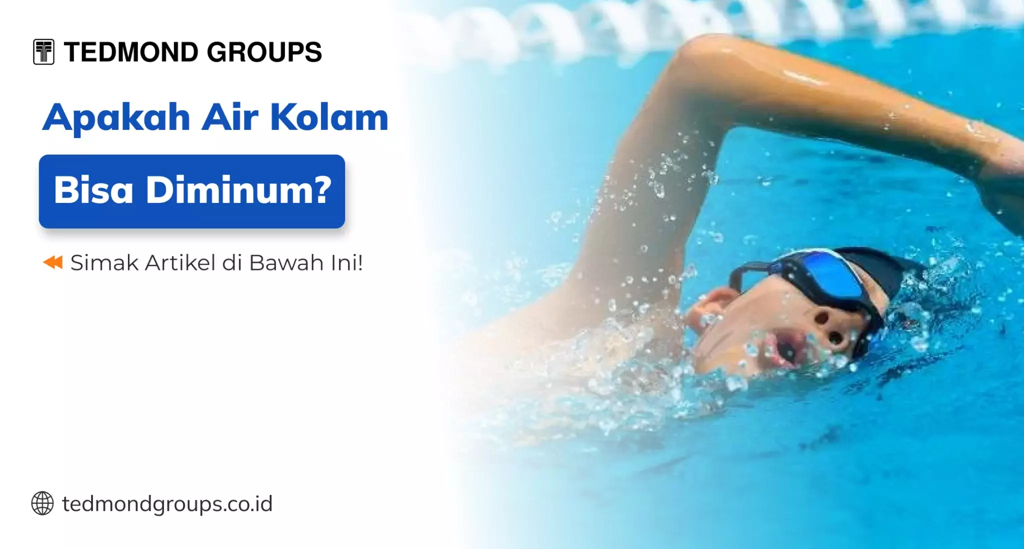 Apakah Air Kolam Bisa Diminum?