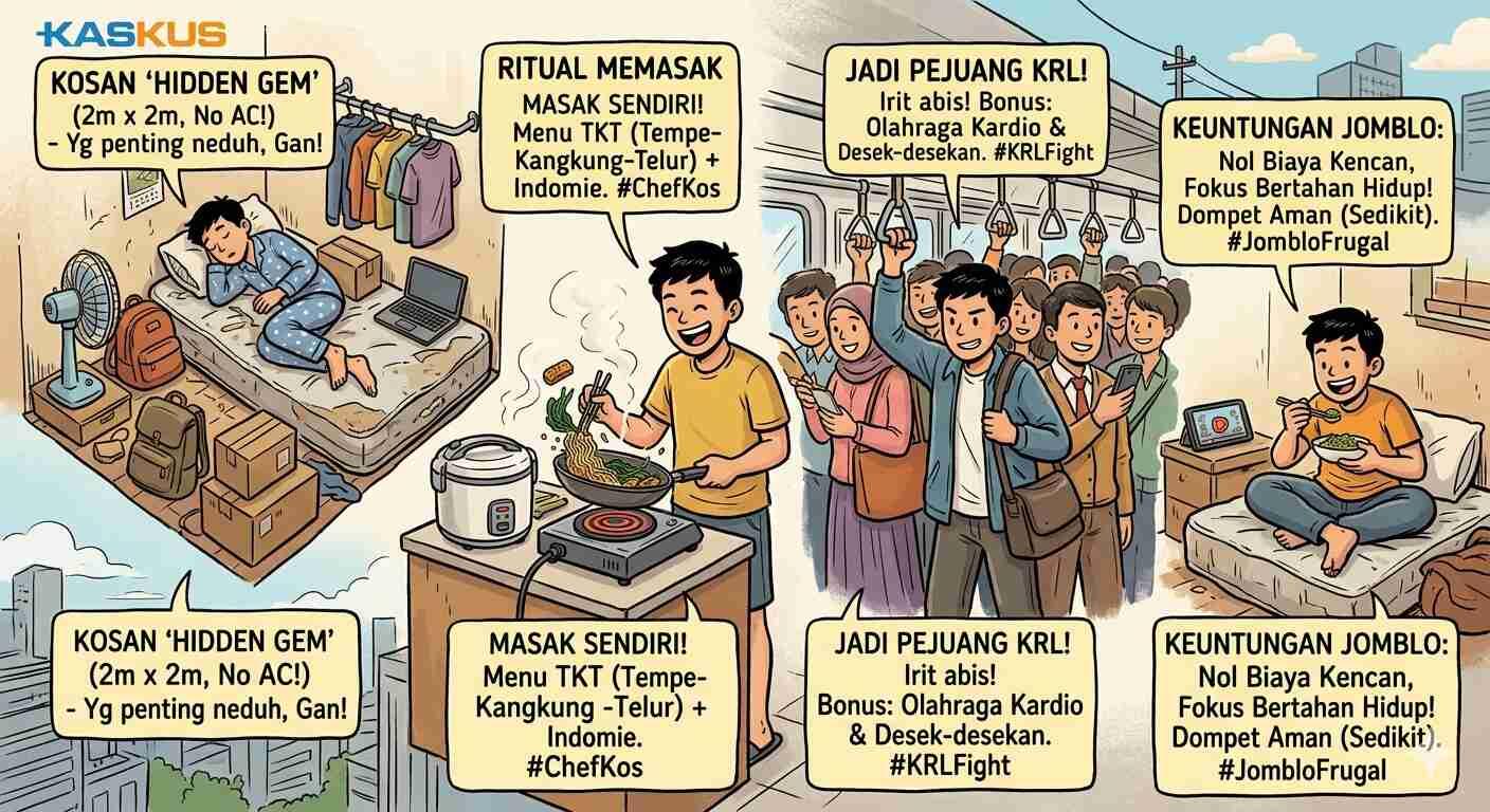 Gaji 3 Juta Hidup Sendiri di Jakarta, Apa Cukup?