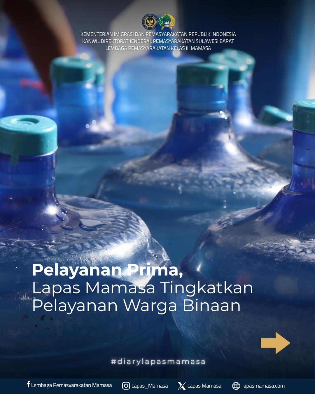 Pelayanan Prima, Lapas Mamasa Tingkatkan Pelayanan Warga Binaan