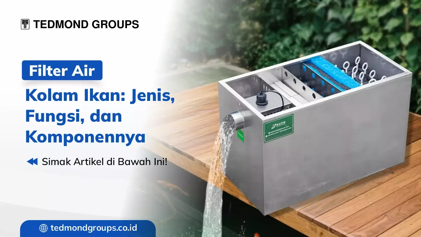 Filter Air Kolam Ikan: Jenis, Fungsi, dan Komponennya