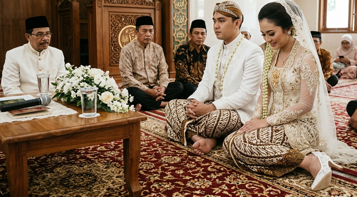 Momen Sakral Adak Nikah