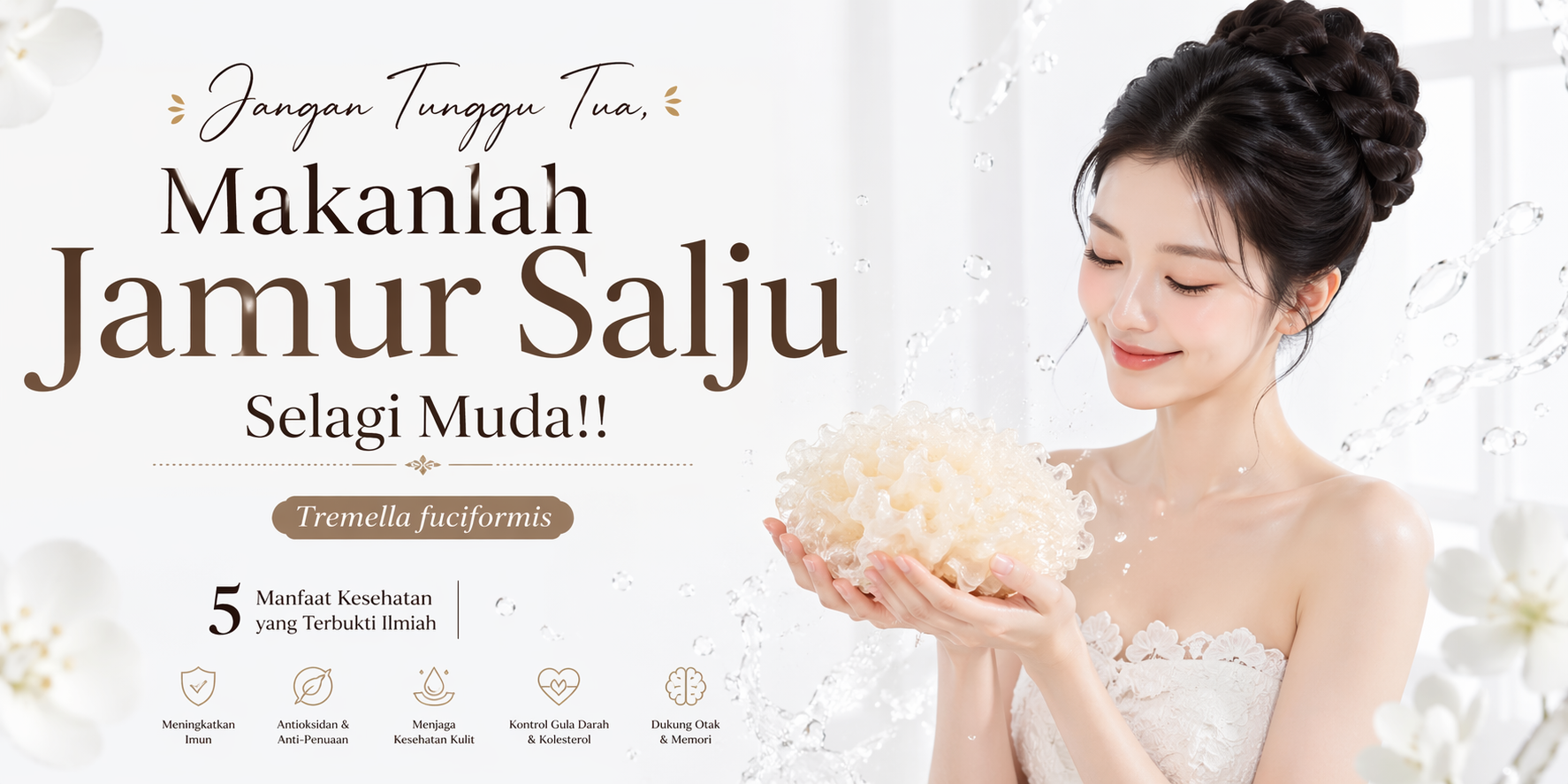 Jangan Tunggu Tua, Makanlah Jamur Salju Selagi Muda!!