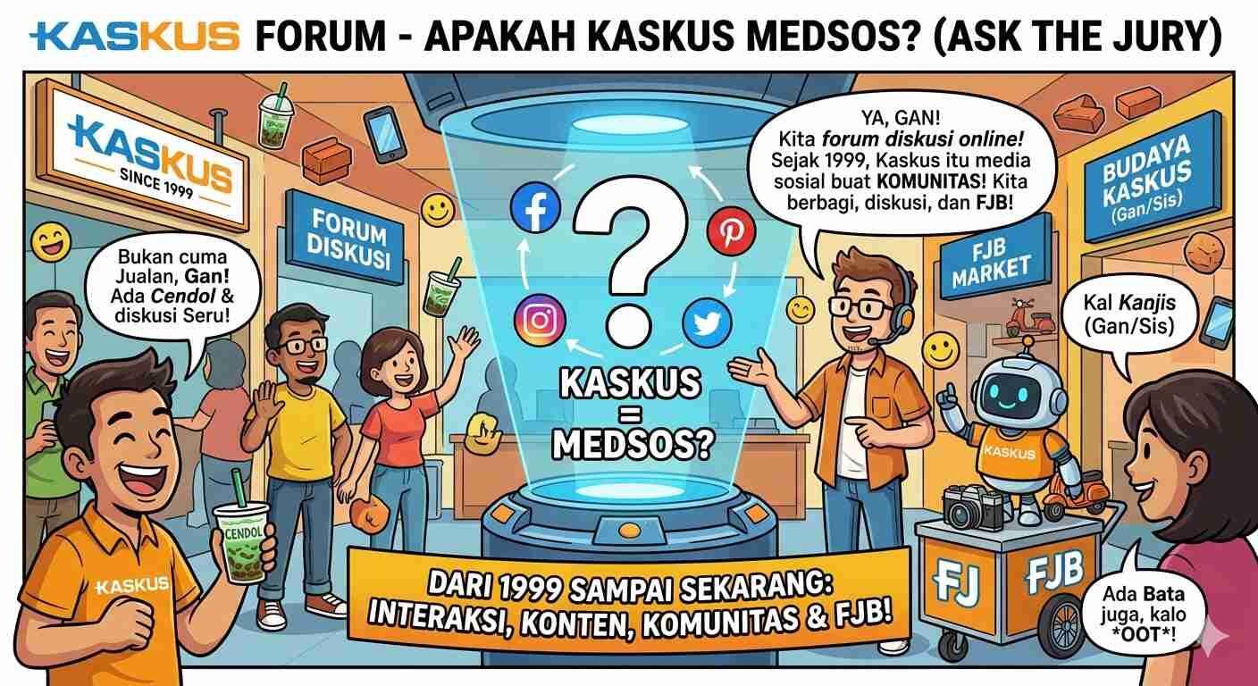 KASKUS Tuh Termasuk Sosmed Bukan Sih? Yuk Diskusi Dimari!