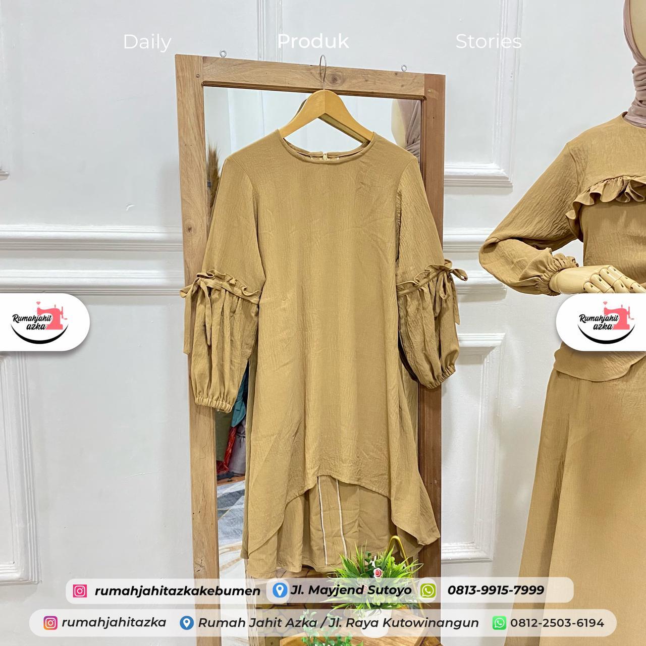 Jahit Baju Gamis Couple Rumah Jahit Azka