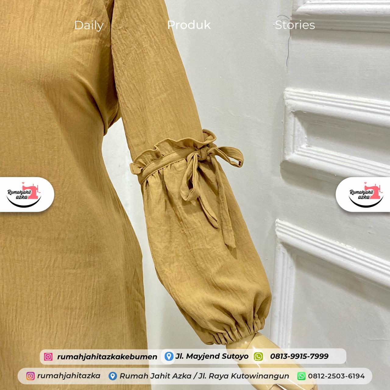 Jahit Baju Gamis Couple Rumah Jahit Azka