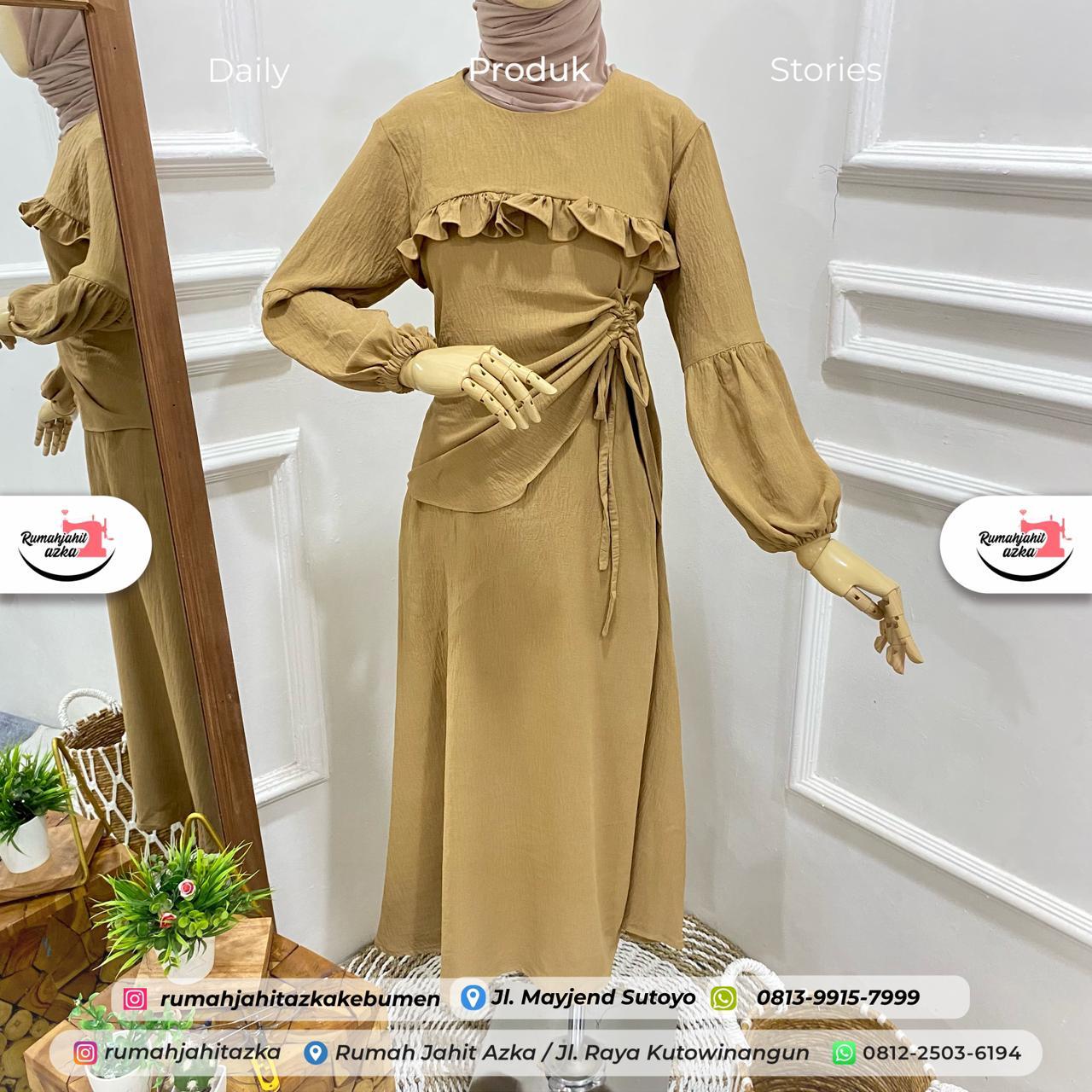 Jahit Baju Gamis Couple Rumah Jahit Azka