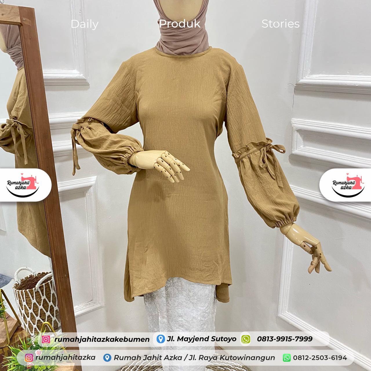 Jahit Baju Gamis Couple Rumah Jahit Azka