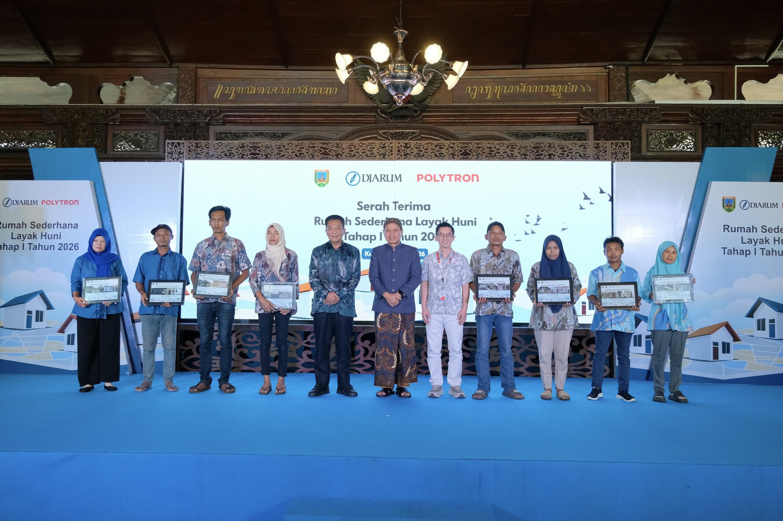 PT Djarum dan Polytron Renovasi 128 Rumah di Kudus, Total Bantuan Capai 8,9 Miliar!
