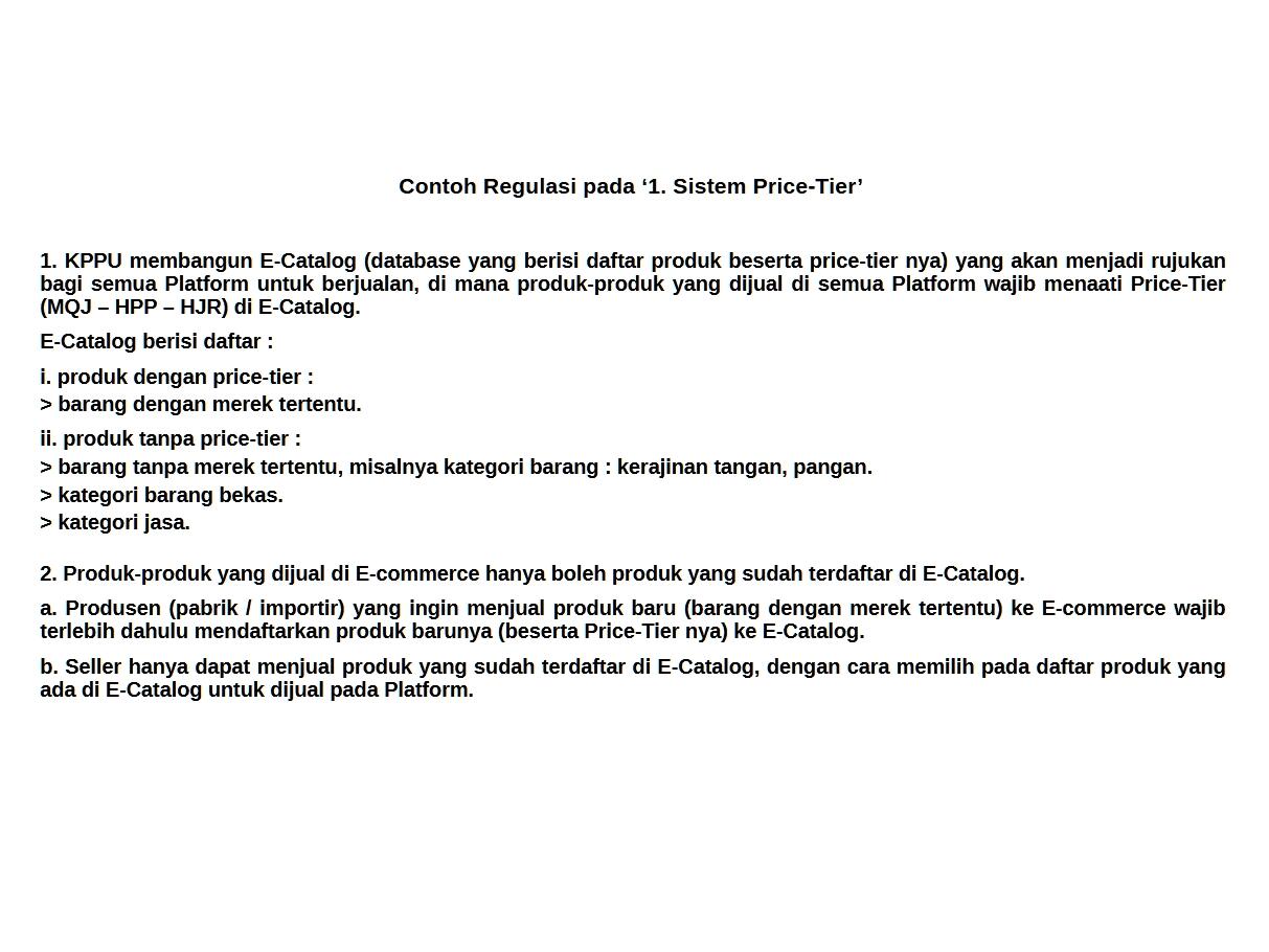 Perlunya Penerapan 3 Aturan Pada E-commerce