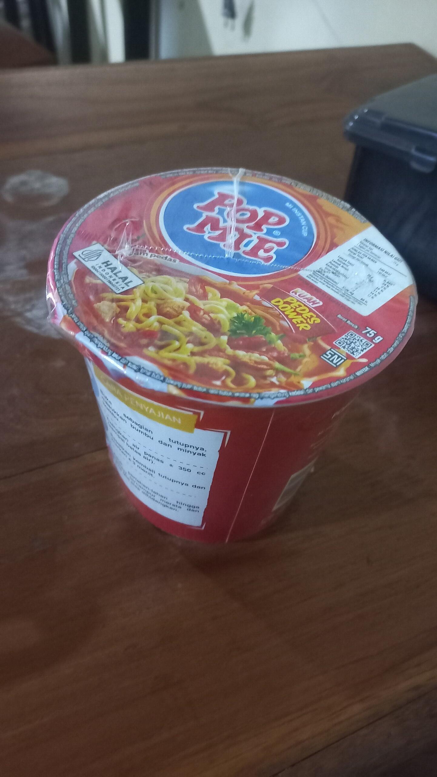 Review Pop Mie Kuah Pedes Dower Versi Miss Rora