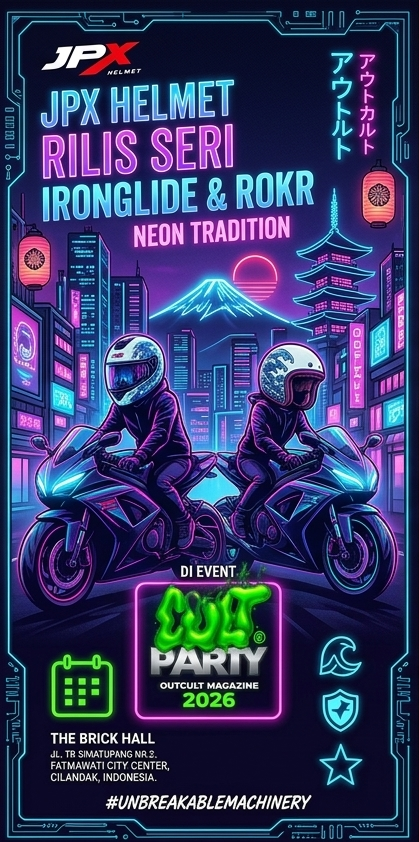 Pecinta Retro &amp; Modern Merapat! Cek Helm JPX Ironglide &amp; ROKR Terbaru!