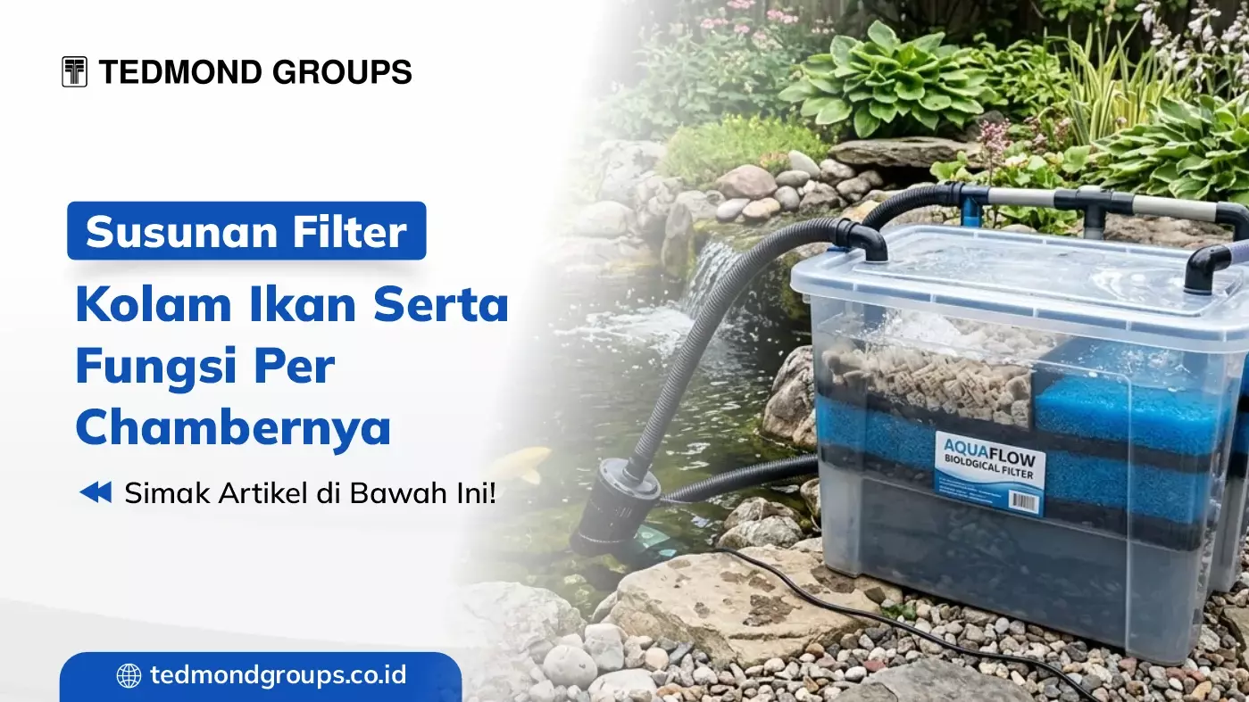 Susunan Filter Kolam Ikan Serta Fungsi Per Chambernya