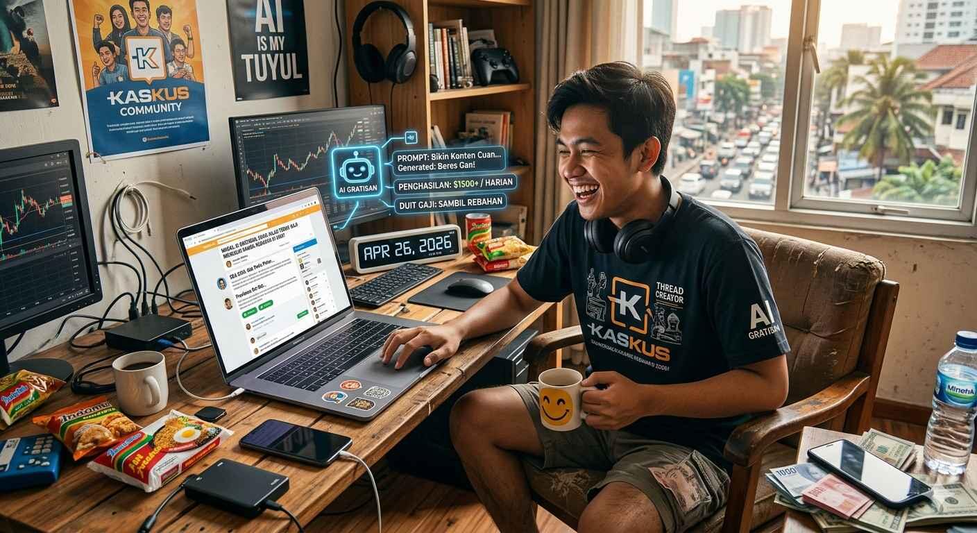 Era 2026: Rebahan dapat Duit, yang Penting Punya Prompt!