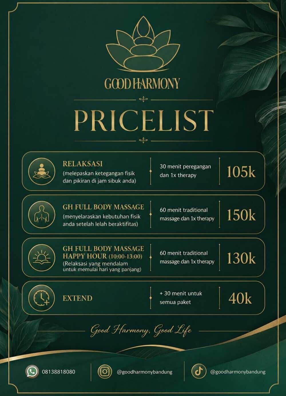 GOOD HARMONY REFLEXY BANDUNG